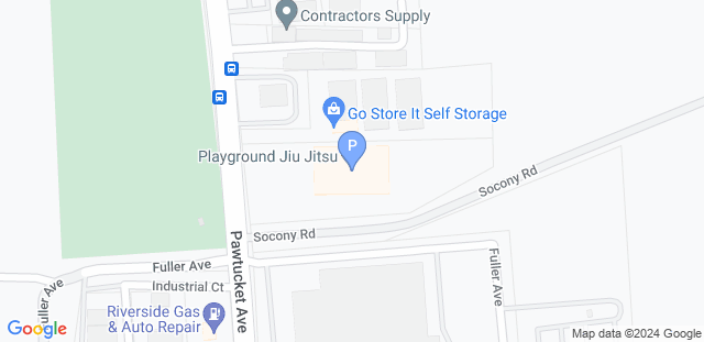 Map to PlayGround Jiu Jitsu